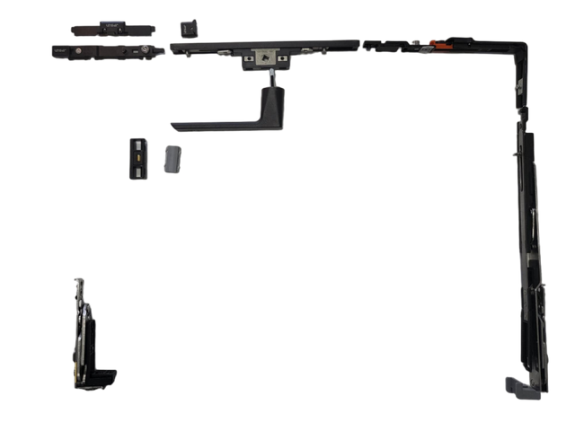 09 Series Internal Opening And Internal Inverted Window Hardware