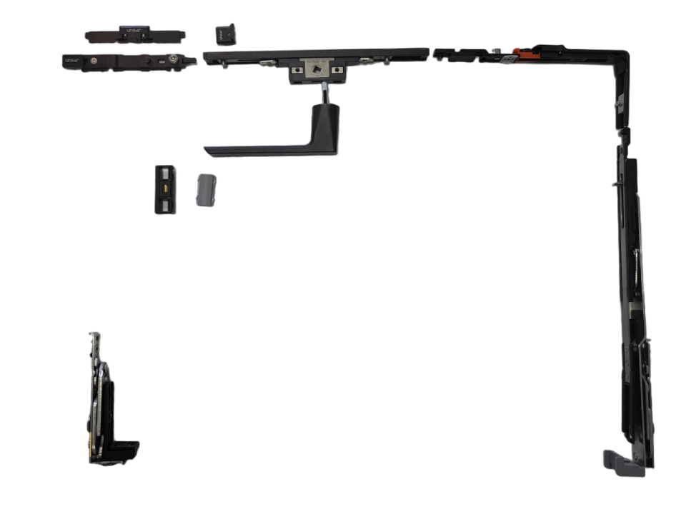 09 Series Internal Opening And Internal Inverted Window Hardware
